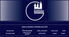 Desktop Screenshot of gbarbara.cz